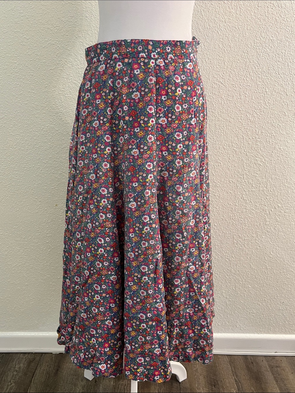 Floral Midi Skirt - Multicolor